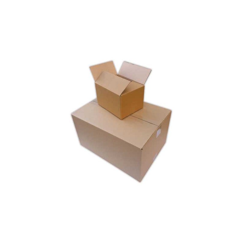 Caisses américaines simple cannelure 40x30x20 cm  x20 - Fiducial