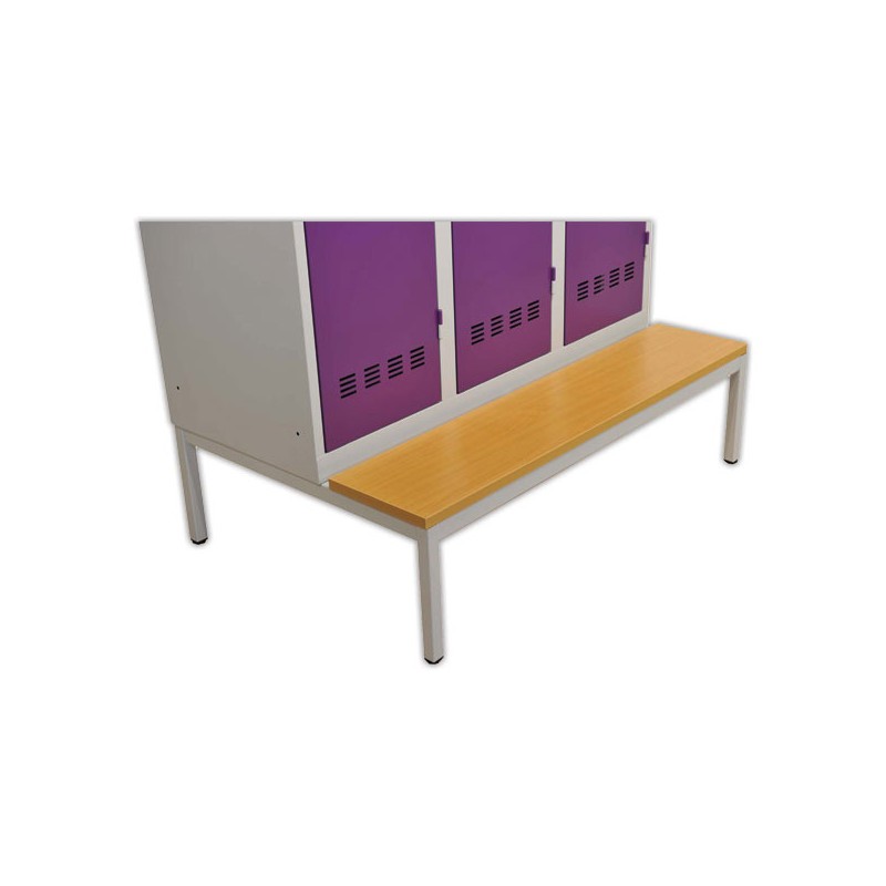 Socle Banc pour vestiaires VINCO L 120cm  - Fiducial