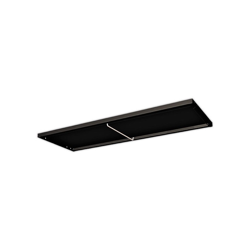 Etagère sup Noire pour armoire métallique haute monocolore L.120cm  - Fiducial