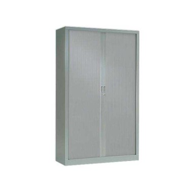 Armoire haute à rideaux 198x120 cm - alu  - Fiducial