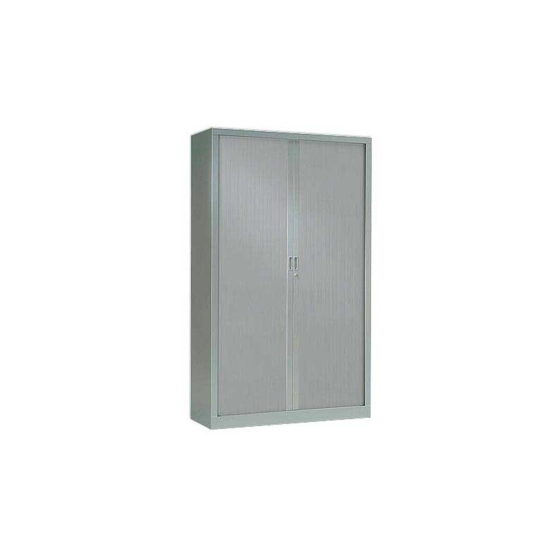 Armoire haute à rideaux 198x120 cm - alu  - Fiducial