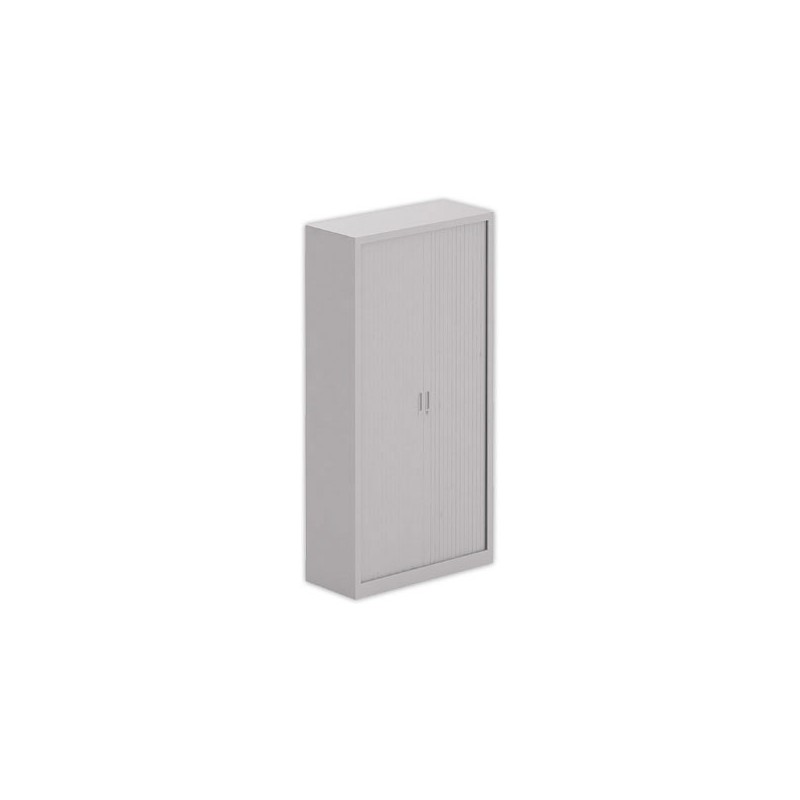 Armoire haute à rideaux métalliques 198x100 aluminium  - Fiducial