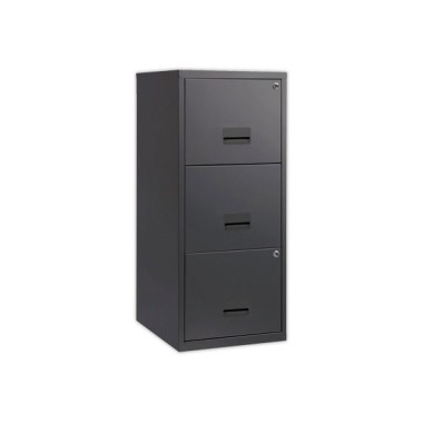 Maxiclasseur à dossier 3 tiroirs anthracite  - Fiducial