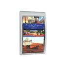 Présentoir mural en colonne 4 cases pour format 24 x 32 - alu  - Fiducial