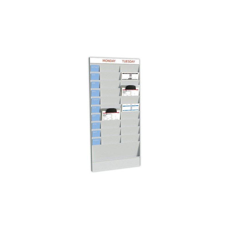 Planning mural Office Planner A4 - élément "Départ"  - Fiducial