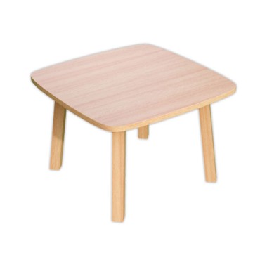 Table basse WOODY 60x60 cm Hêtre  - Fiducial