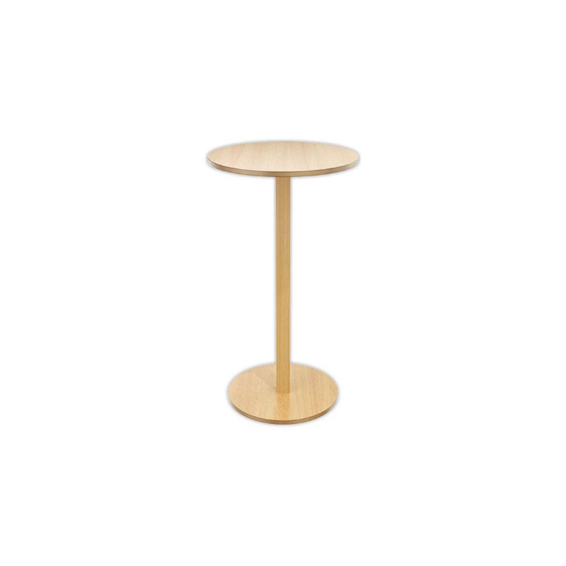 Table haute WOODY ronde 60 cm - hêtre  - Fiducial