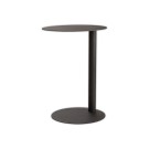 Table d'appoint ronde EasyDesk gris anthracite diam 40 cm  - Fiducial