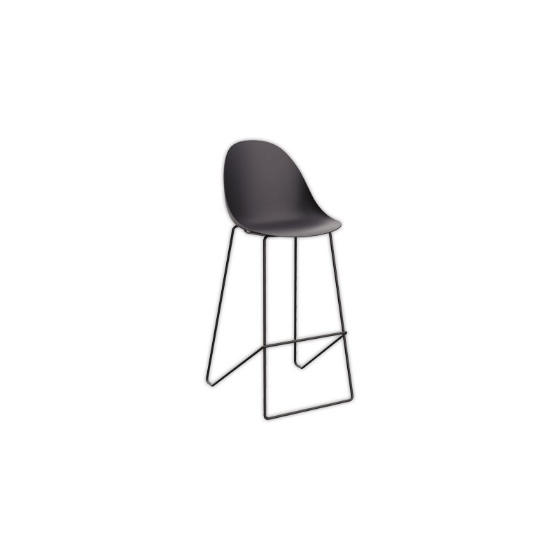 chaises hautes VOID piétement luge noir  x2 - Fiducial