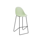 Chaises hautes VOID piétement luge vert montées  x2 - Fiducial