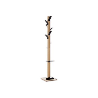 Portemanteau EASYCLOTH 6 patères noir  - Fiducial