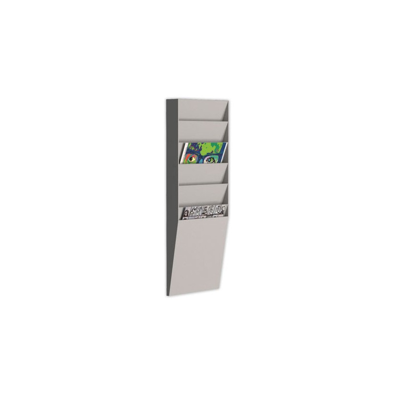 Trieur mural vertical 6 compartiments PAPERFLOW  - Fiducial