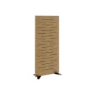Cloison acoustique Hêtre H180cm montée  - Fiducial
