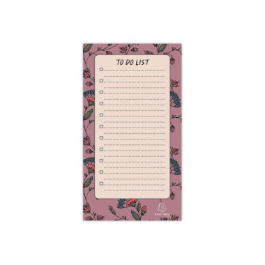 Bloc To Do List Color Design - 18x10cm  - Fiducial