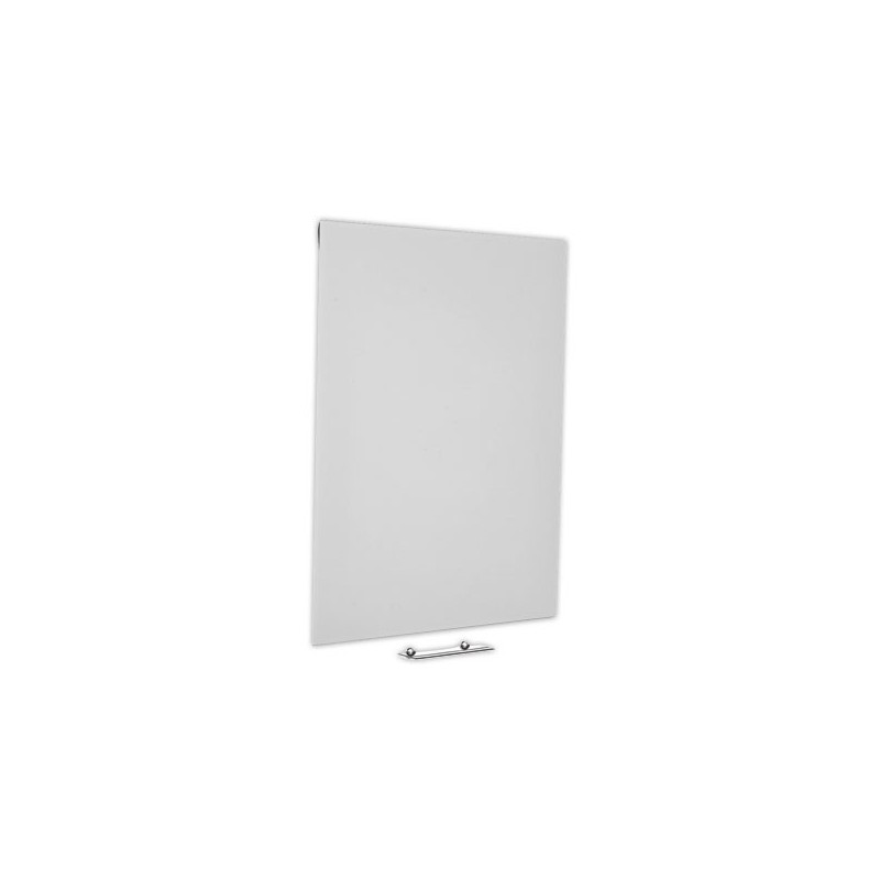 Tableau verre magnétique Glassboard blanc - 90 x 120cm  - Fiducial