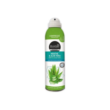 Désodorisant destructeur d'odeur BOLDAIR Menthe-Aloé Vera 250ml  - Fiducial