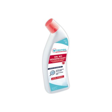 Gel WC désinfectant détartrant surpuissant 4 en 1 Wyritol  - Fiducial