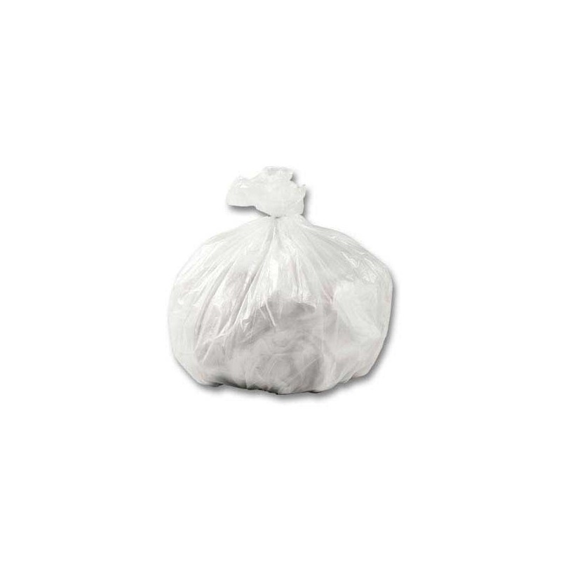 Sacs poubelle 20 litres blancs  x50 - Fiducial