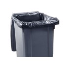 Housses pour containers 330L BD NOIR  x100 - Fiducial