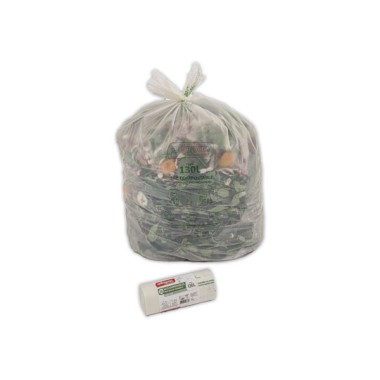 Sacs ATOUBIO pour déchets quotidiens 130L  x20 - Fiducial