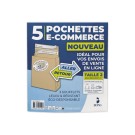 pochettes réutilisables kraft 250x350x50 120g  x5 - Fiducial