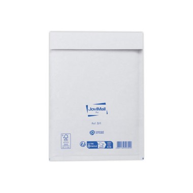 Pochettes matelassées bulles papier kraft blanc renforcé 139gr/m² D/1  x100 - Fiducial