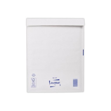 Pochettes matelassées bulles papier kraft blanc renforcé 139gr/m² H/5  x100 - Fiducial