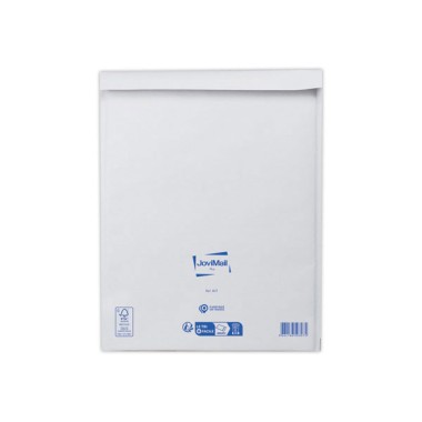 Pochettes matelassées bulles papier kraft blanc renforcé 139gr/m² K/7  x75 - Fiducial