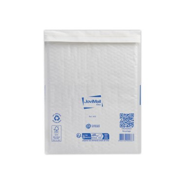 Pochettes matelassées à bulles d'air JOVIMAIL Easy - blanc 270x360 mm  x100 - Fiducial