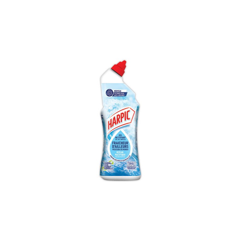 Flacon de gel HARPIC Océan pacifique - 750 ml  - Fiducial