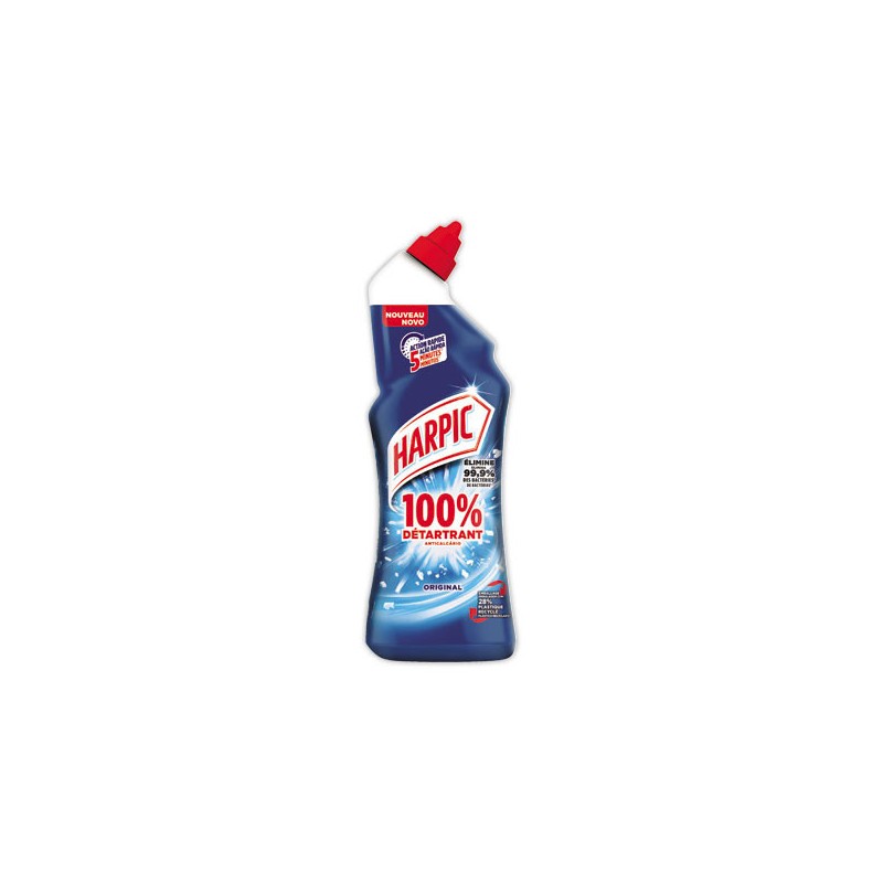 Flacon de gel HARPIC 100% détartrant - 750 ml  - Fiducial
