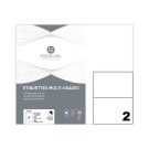 Planches d'étiquettes FIDUCIAL coins carrés 210x148,5 mm 200 étiq/boît  x100 - Fiducial