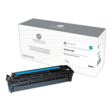Toner FIDUCIAL cyan compatible HP 128A  - Fiducial