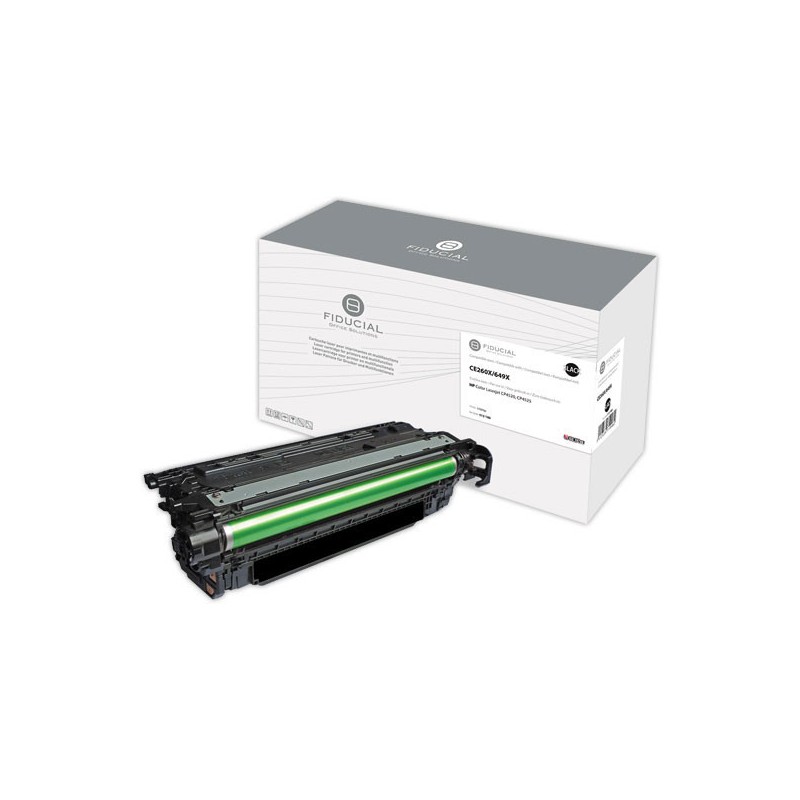 Toner FIDUCIAL noir compatible HP649X CE260X  - Fiducial