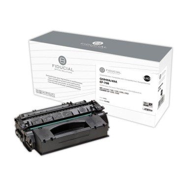 Toner FIDUCIAL noir compatible HP 0266B002  - Fiducial