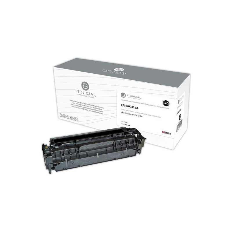 Toner FIDUCIAL noir compatible HP 312X  - Fiducial