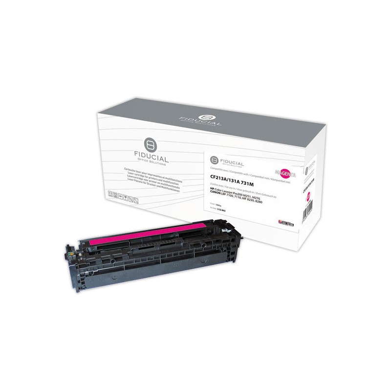 Toner FIDUCIAL magenta compatible HP 6270B002 CF213A  - Fiducial