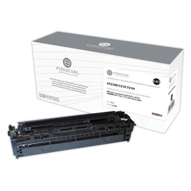 Toner FIDUCIAL noir compatible HP 6273B002 CF210X  - Fiducial