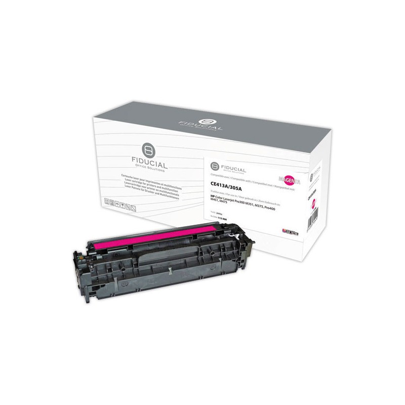 Toner FIDUCIAL magenta compatible HP 305A  - Fiducial