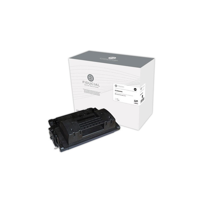 Toner FIDUCIAL noir compatible HP 64A CC364A  - Fiducial