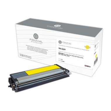 Toner FIDUCIAL équiv. BROTHER TN325Y jaune  - Fiducial