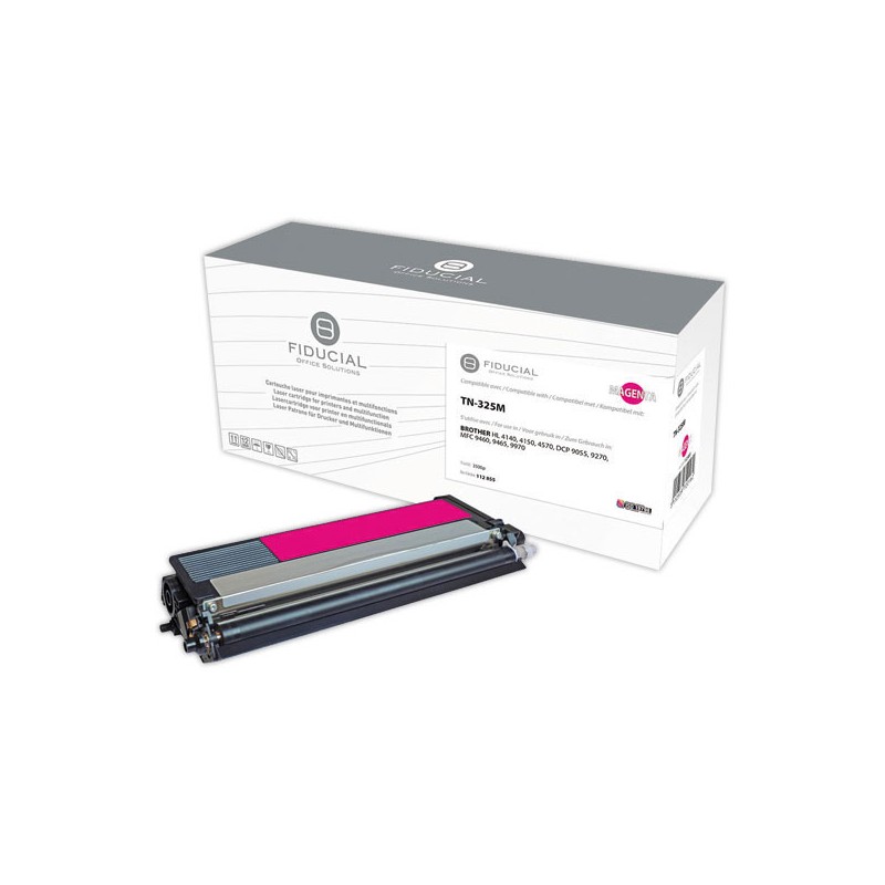 Toner FIDUCIAL équiv. BROTHER TN325M magenta  - Fiducial