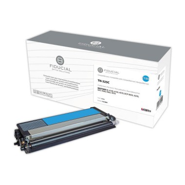 Toner FIDUCIAL équiv. BROTHER TN325C cyan  - Fiducial