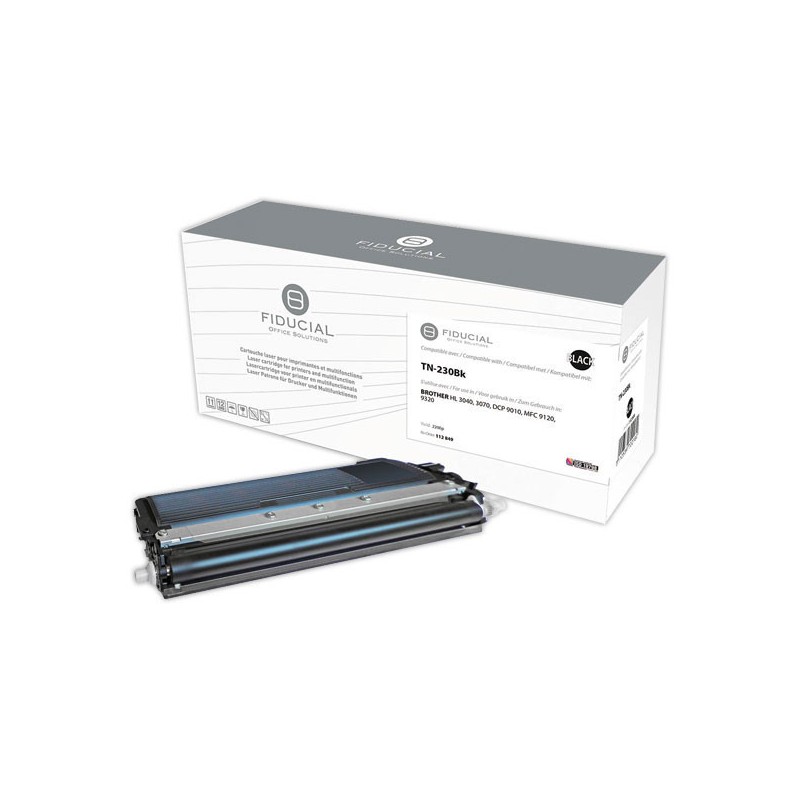 Toner FIDUCIAL équiv. BROTHER TN230BK noir  - Fiducial