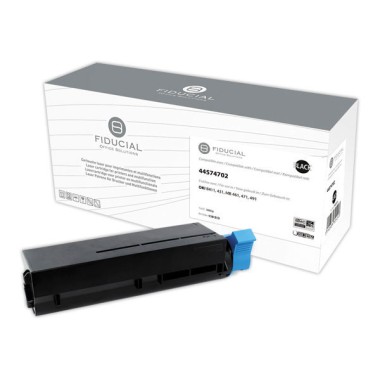Toner FIDUCIAL équiv. OKI 44574702 noir  - Fiducial