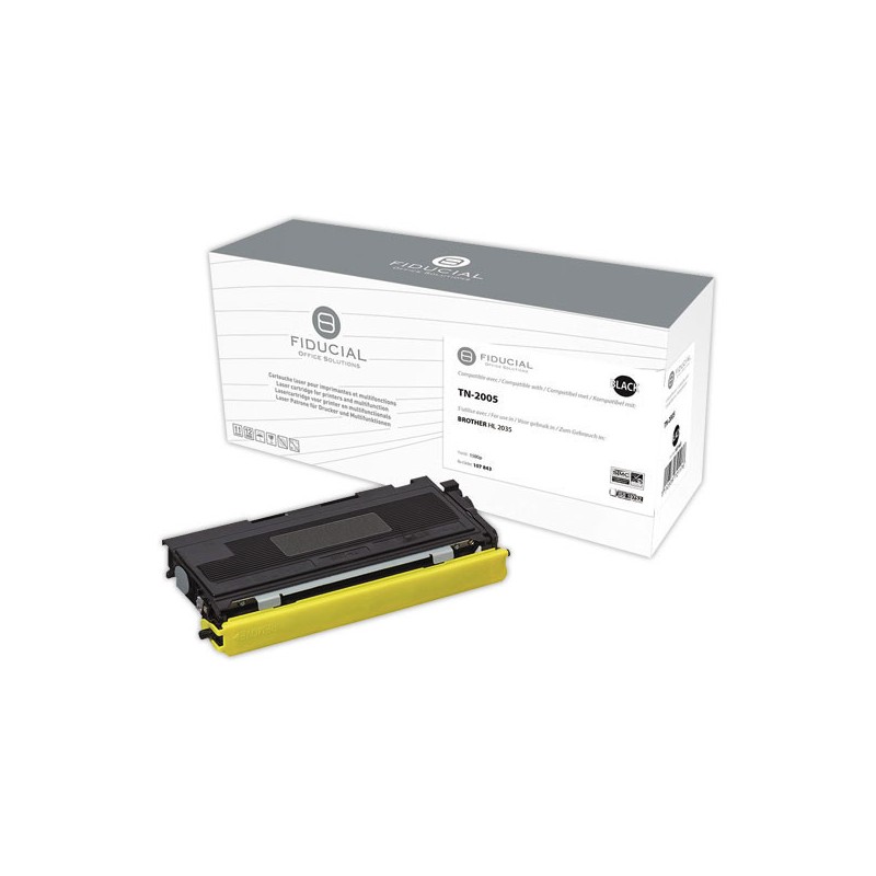 Toner FIDUCIAL équiv. BROTHER TN2005 noir  - Fiducial