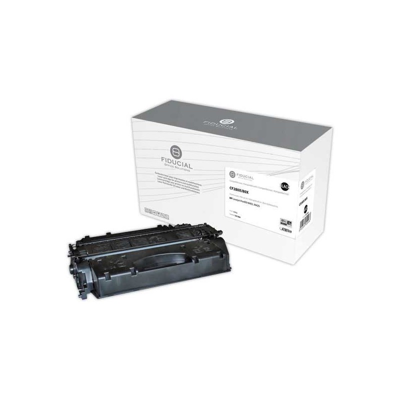 Toner FIDUCIAL noir compatible HP 80X  - Fiducial