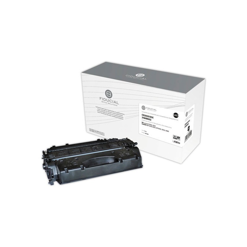 Toner FIDUCIAL noir compatible HP 3480B002  - Fiducial