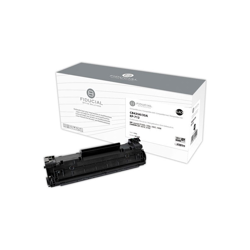 Toner FIDUCIAL noir compatible HP 1870B002  - Fiducial