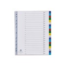 Jeu d'intercalaires alpha. FIDUCIAL enpolypropylène format A4 maxi  - Fiducial